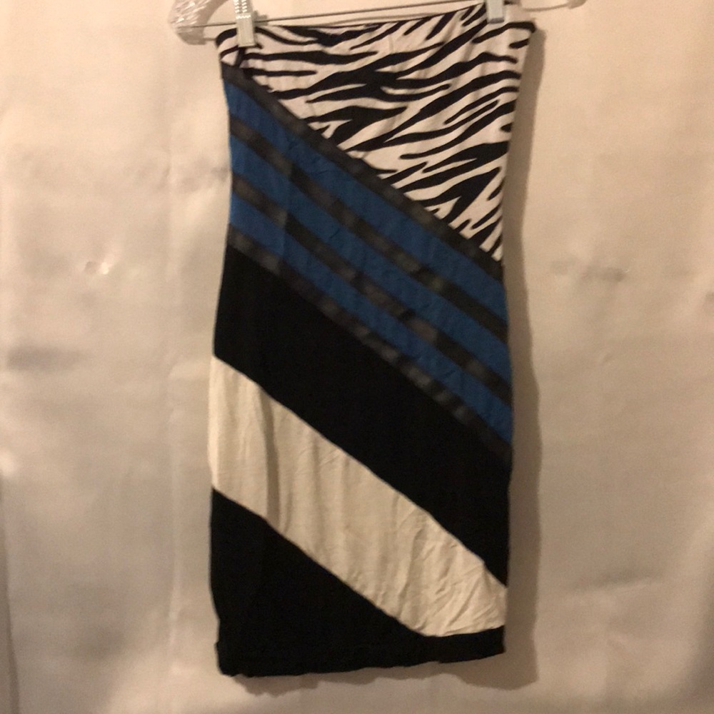 Women’s Bebe Strapless Cocktail Dress